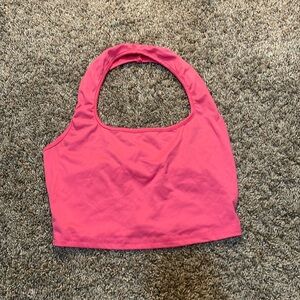 Halter neck crop top